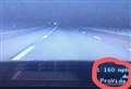 Driver hits 160mph on motorway