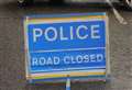 Road reopened after lamppost collision