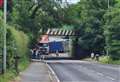 Road reopens after lorry crash causes ‘carnage’