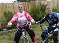 Mother and son bid for BMX world titles