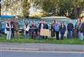 Neighbours protest against 60ft 5G phone mast