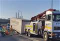 Tunnel delays after trailer detaches