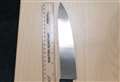Teen arrested after seven-inch knife found
