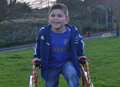 Disabled Christian, 6, could soon walk 