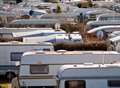 Travellers set up camp in Kings Hill