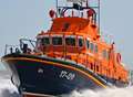 Full-scale search launched in lashing gales... for empty lifeboat