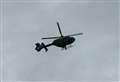 Helicopter hunt for man who fled police
