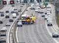All lanes now open on M25