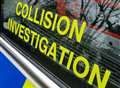 Pensioner flown to hospital after being hit by car