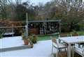 Snow falls in Kent as yellow weather warning for ice issued