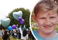 Balloons released for tragic teen 