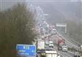 M20 blocked after crash