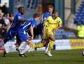 Oldham 2 Gillingham 1 in pictures