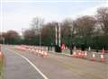New barriers at Ashford International car park