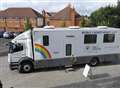 Hope for tomorrow... as Kent's first mobile chemo unit hits the road