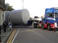 Traffic chaos as lorry gets st