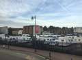 Travellers move into town centre