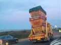 Video: Heavy load... in a roundabout way