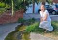Water waste! Hundreds of litres left pouring down drain for months