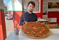 'I tried to eat a 20-inch pizza and was left sweating and groaning'