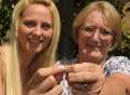Gran reunited with lost engagement ring... after 38 years