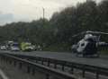 Gridlock after two M25 crashes