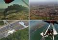 Kent from above: Pilot’s pictures show how the county has changed over 30 years