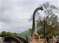 Jurassic-style crazy golf hatches out