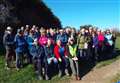 Walkers celebrate 30th anniversary of Ramblers branch at bench of late group founder