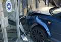 Audi driver flees after fishing shop crash