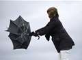 Kent battered by wind and rain
