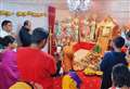 Devotees celebrate Hindu God's birthday