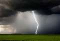 Thunderstorm warning issued for Kent