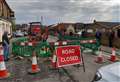 Road closed after sixth burst main in fortnight