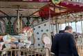 Ride reopens after roof collapses on carousel