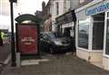 'Narrow escape' as car crashes into restaurant 