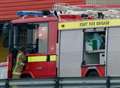 Fire crew called after shed is torched