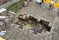 Safety fears after hole opens up in pavement