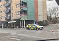 Manhunt underway following town centre attack