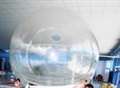Water zorbing for Sea Cadets