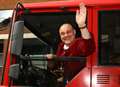 Pub Landlord arrives in fire engine as campaign continues