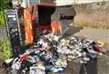 Fire at charity donation bin started deliberately