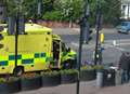 Cyclist hurt following collision on busy road