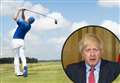 Golf must stop during the lockdown says Boris