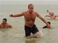 Swimmers brave the cold for big dip