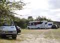 Travellers ordered to move on