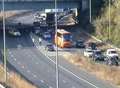 M2 reopened after serious crash
