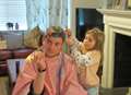 Uncle gives niece free reign over new haircut for charity