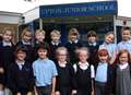 Seven sets of twins start at one school