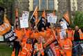 Striking bin workers address ‘warring’ council on day 12 of industrial action
